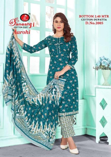 Ganeshji aarohi vol-2 wholesale dress material retailers in mumbai